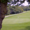 A view of a hole at Mayfield Golf Club