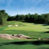 A view of green #6 at The Ridge at Manitou Golf Club