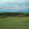 A view of the 9th green at St. Urho's Golf Course.