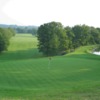 A view of the 18th hole at The Ferns Golf Resort.