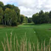 A view of a tee at Pheasant Run Golf Club.