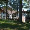 A view of the clubhouse at Rockland Golf Club.