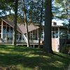 A view of the clubhouse at Club de Golf Outaouais