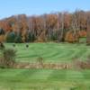 A fall day view from a tee at Blairhampton Golf Club.