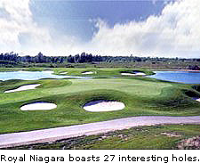 Royal Niagara boasts 27 interesting holes