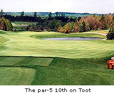 The par-5 10th on Toot