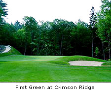 First Green at Crimson Ridge