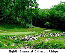 Eigth Green at Crimson Ridge